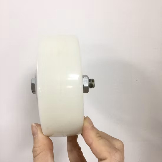 Wbd China Manufacturer Industrial 3-10 Inch Rubber Steel Core Caster Wheels with Dust Cover